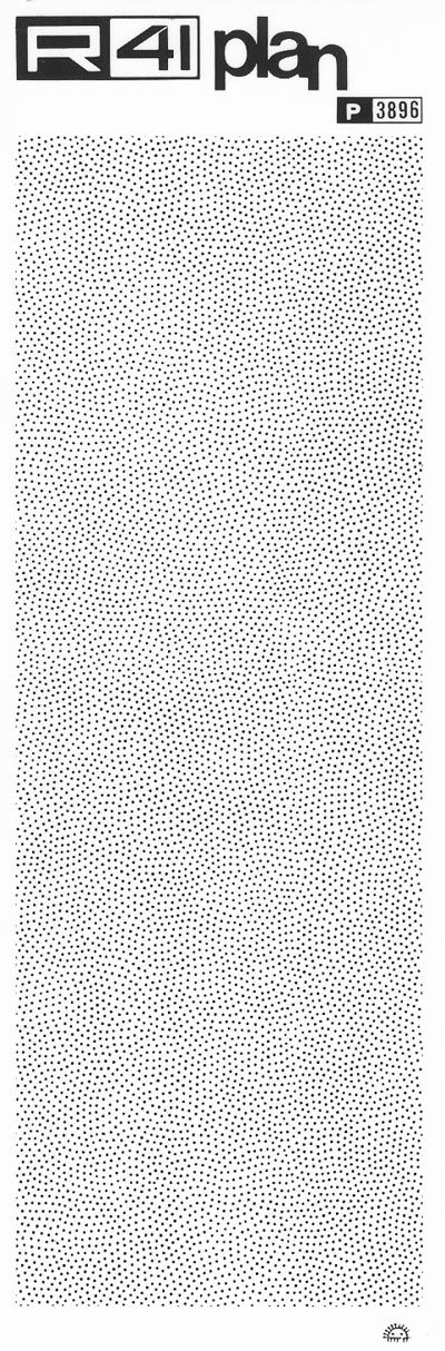 trasferibilir41 Punti, NERO. Trasferelli-Trasferibili R41 in fogli 9x25cm. p. 1404 .