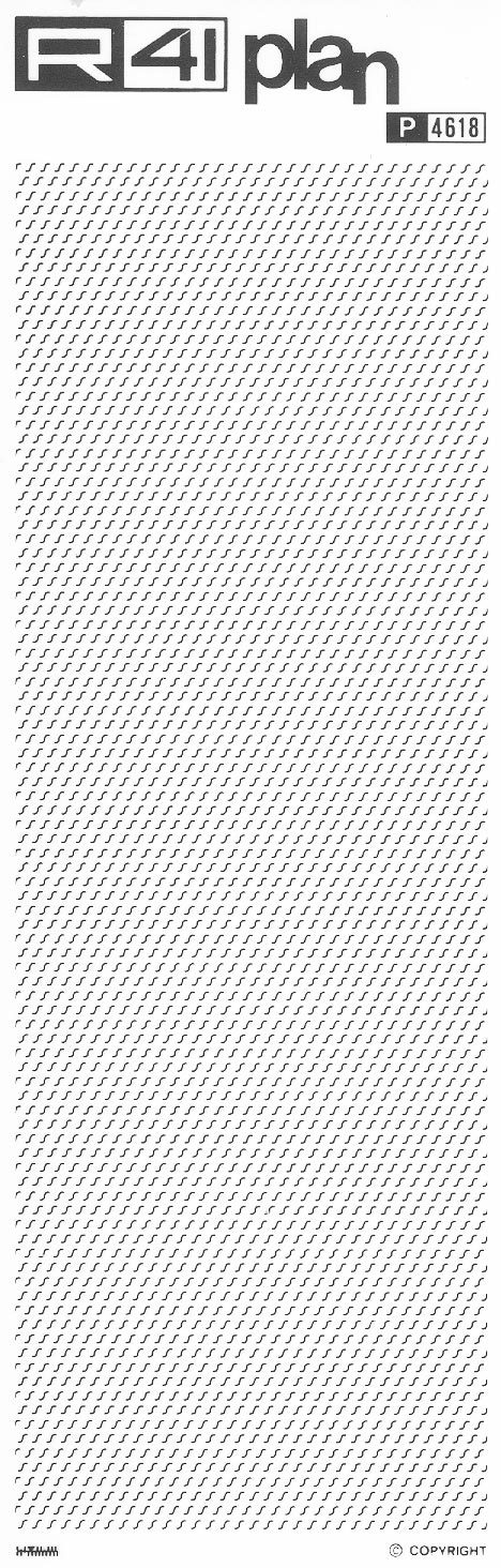 trasferibilir41 Trame, NERO. Trasferelli-Trasferibili R41 in fogli 9x25cm .