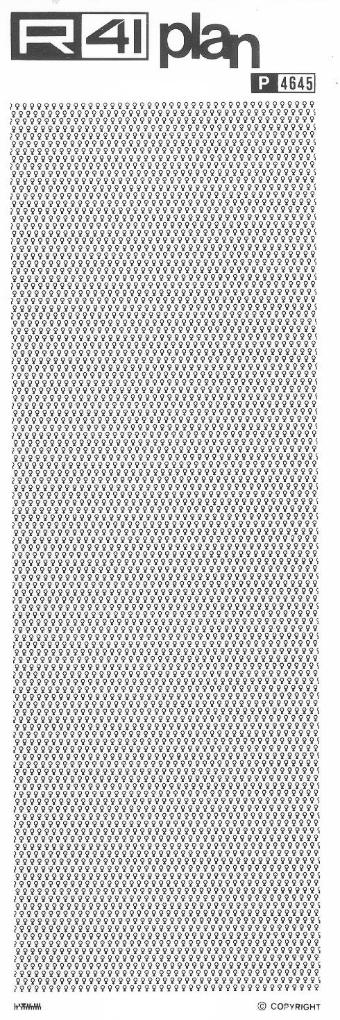 trasferibilir41 Trame, NERO. Trasferelli-Trasferibili R41 in fogli 9x25cm .