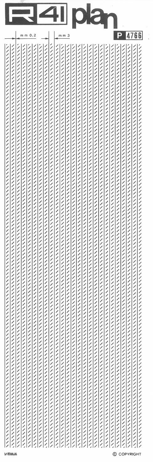 trasferibilir41 Trame Linee, NERO. Trasferelli-Trasferibili R41 in fogli 9x25cm .