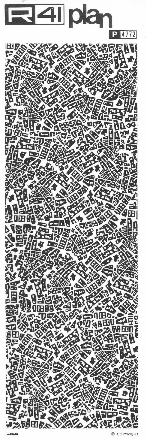 trasferibilir41 Trame piantina, NERO. Trasferelli-Trasferibili R41 in fogli 9x25cm .