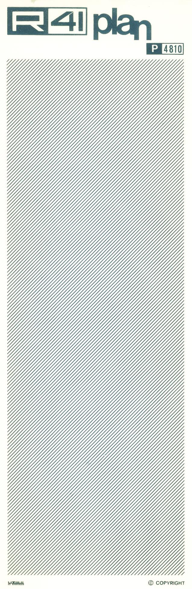 trasferibilir41 Trame Linee 10 lin. 25%, NERO. Trasferelli-Trasferibili R41 in fogli 9x25cm .