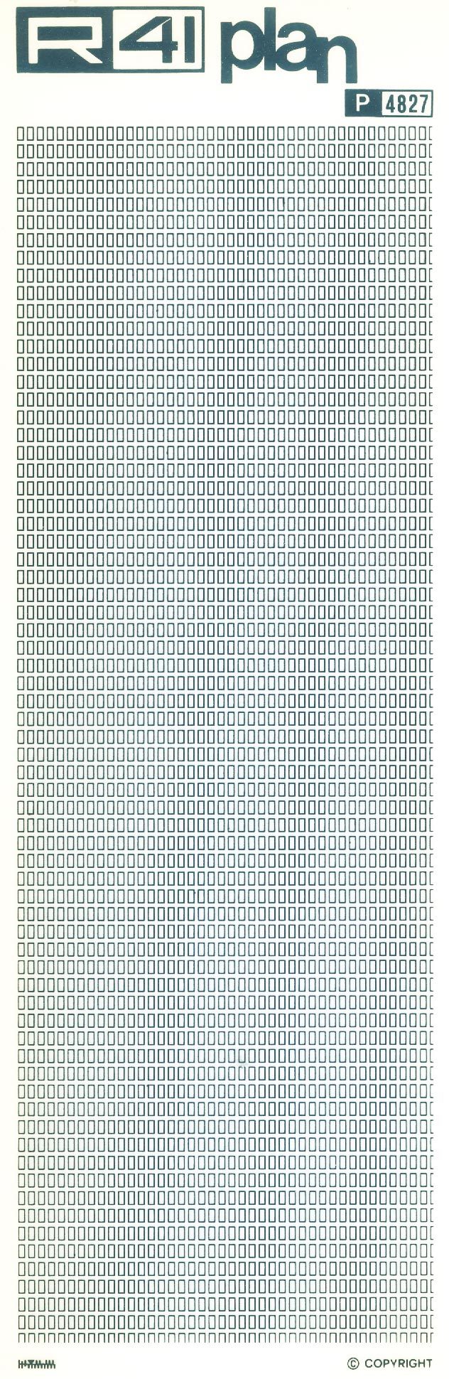 trasferibilir41 Trame ovali, NERO. Trasferelli-Trasferibili R41 in fogli 9x25cm .