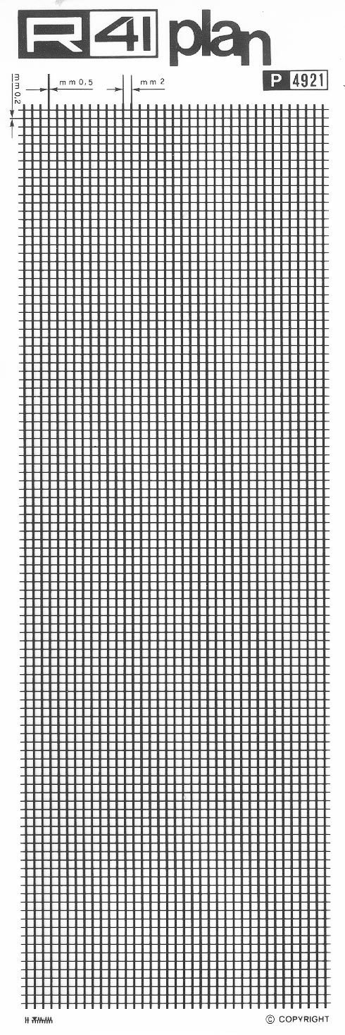 trasferibilir41 Trame Rete, NERO. Trasferelli-Trasferibili R41 in fogli 9x25cm .