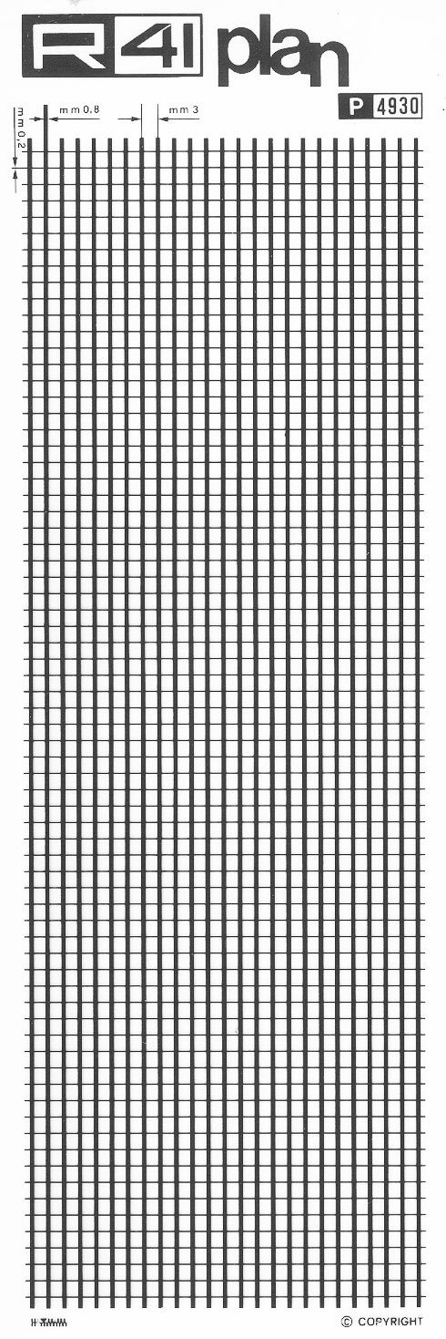 trasferibilir41 Trame Rete, NERO. Trasferelli-Trasferibili R41 in fogli 9x25cm .