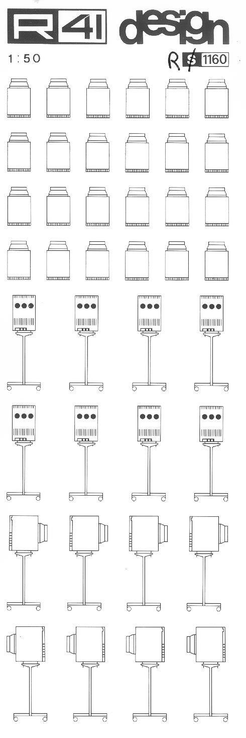 trasferibilir41 Condizionatori, NERO. Trasferelli-Trasferibili R41 in fogli 9x25cm .