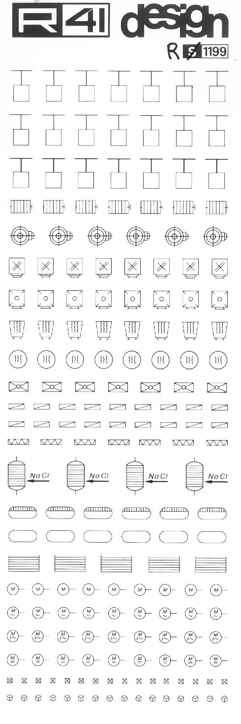 trasferibilir41 Simbologia, NERO. Trasferelli-Trasferibili R41 in fogli 9x25cm .
