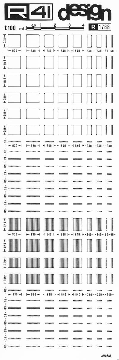 trasferibilir41 Radiatori, NERO. Trasferelli-Trasferibili R41 in fogli 9x25cm .