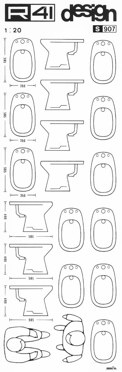 trasferibilir41 Sanitari, NERO. Trasferelli-Trasferibili R41 in fogli 9x25cm .