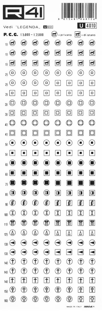 trasferibilir41 Cultura, Culto, NERO. Trasferelli-Trasferibili R41 in fogli 9x25cm .