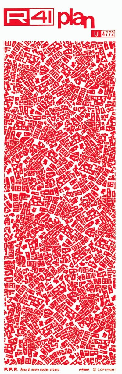 trasferibilir41 Zone residenziali, ROSSO. Trasferelli-Trasferibili R41 in fogli 9x25cm .