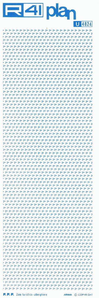 trasferibilir41 Attrezzature collettive, AZZURRO. Trasferelli-Trasferibili R41 in fogli 9x25cm .