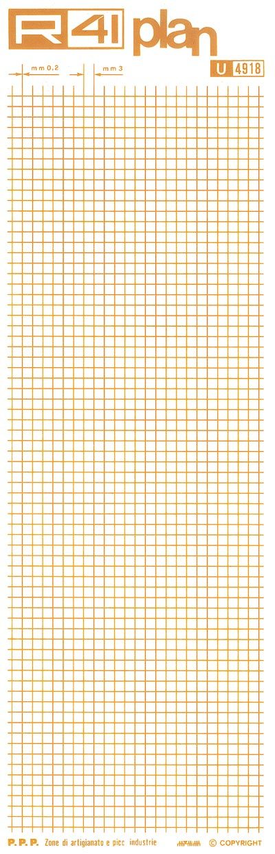 trasferibilir41 Zone industriali, MARRONE. Trasferelli-Trasferibili R41 in fogli 9x25cm .