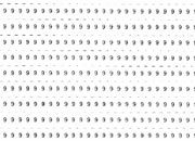 trasferibilir41 1,5mm, NERO. Trasferelli-Trasferibili R41 in fogli 9x25cm. Numeri  Forma RQ R41LNRQ180/9N.