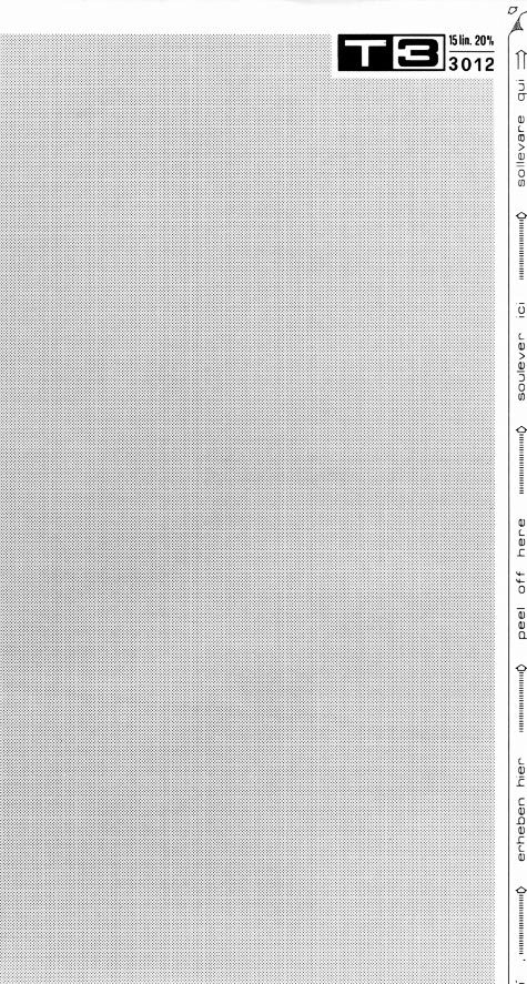 trasferibilir41 Trame Autoadesive,  20%, NERO. In fogli 25x35cm T3 Adexplan, pellicola di acetato trasparente spessore 38 microns autoadesiva. Su T3 si scrive, si trasferisce, si colorA.