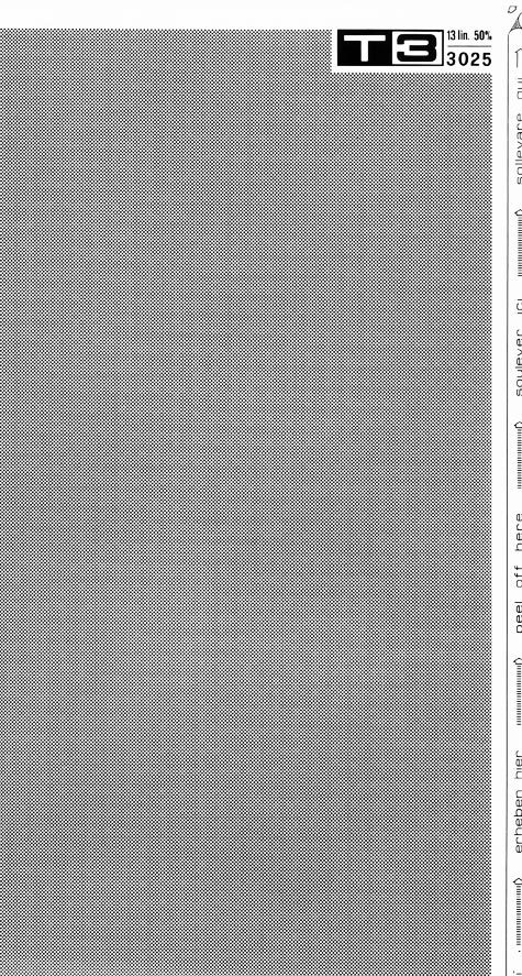 trasferibilir41 Trame Autoadesive,  50%, NERO. In fogli 25x35cm T3 Adexplan, pellicola di acetato trasparente spessore 38 microns autoadesiva. Su T3 si scrive, si trasferisce, si colorA.