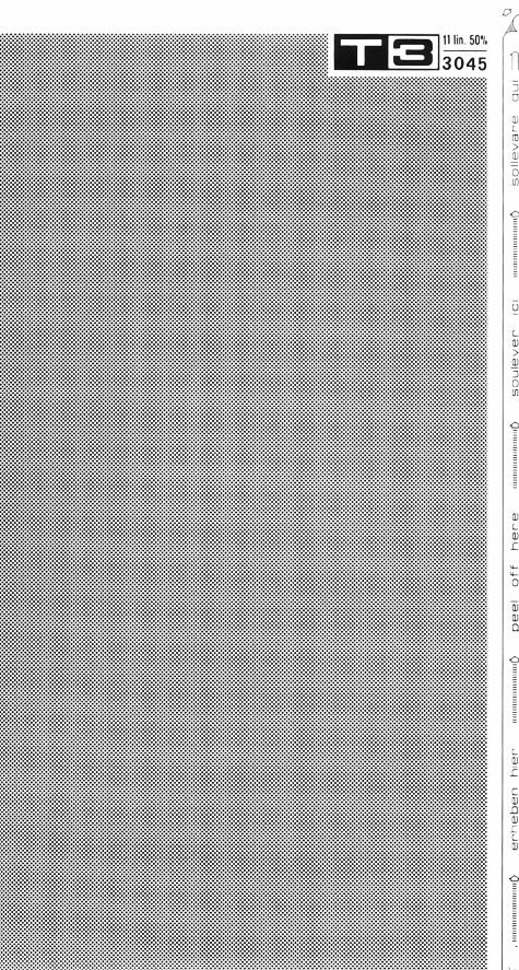 trasferibilir41 Trame Autoadesive,  50%, NERO. In fogli 25x35cm T3 Adexplan, pellicola di acetato trasparente spessore 38 microns autoadesiva. Su T3 si scrive, si trasferisce, si colorA.