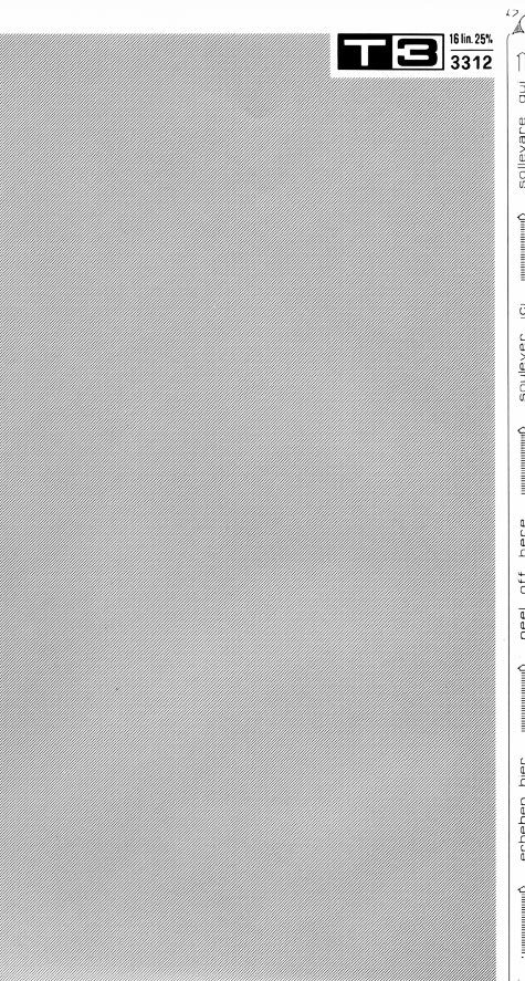 trasferibilir41 Trame Autoadesive,  25%, NERO. In fogli 25x35cm T3 Adexplan, pellicola di acetato trasparente spessore 38 microns autoadesiva. Su T3 si scrive, si trasferisce, si colorA.