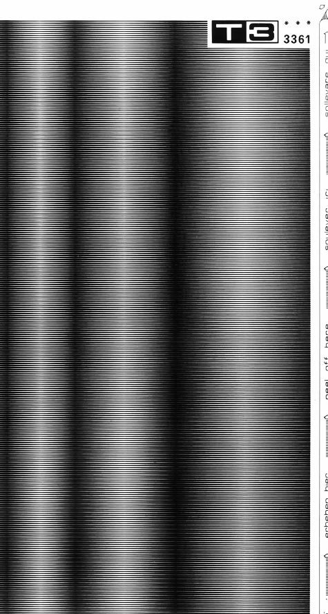 trasferibilir41 Trame Autoadesive,  righe verticali, NERO. In fogli 25x35cm T3 Adexplan, pellicola di acetato trasparente spessore 38 microns autoadesiva. Su T3 si scrive, si trasferisce, si colorA.