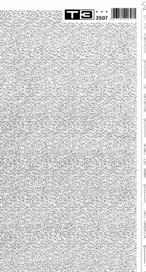 trasferibilir41 Trame Autoadesive, Pavimenti esterni, NERO. In fogli 25x35cm T3 Adexplan, pellicola di acetato trasparente spessore 38 microns autoadesiva. Su T3 si scrive, si trasferisce, si colorA.