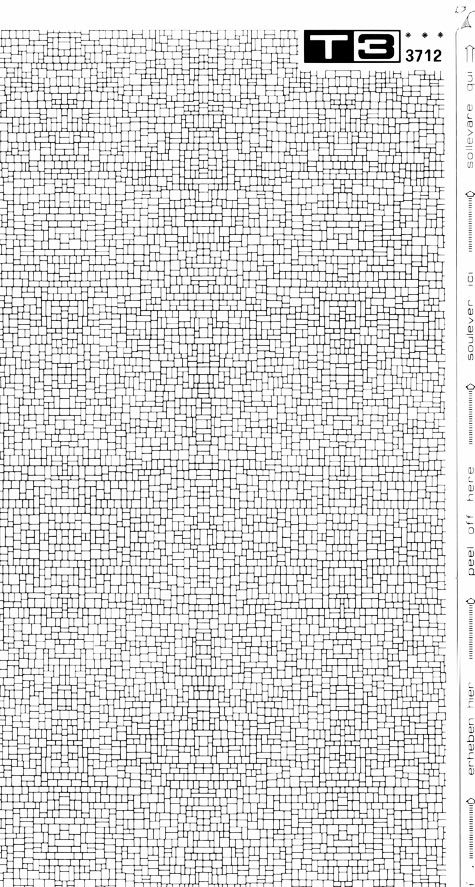 trasferibilir41 Trame Autoadesive, Pavimenti esterni, NERO. In fogli 25x35cm T3 Adexplan, pellicola di acetato trasparente spessore 38 microns autoadesiva. Su T3 si scrive, si trasferisce, si colorA.