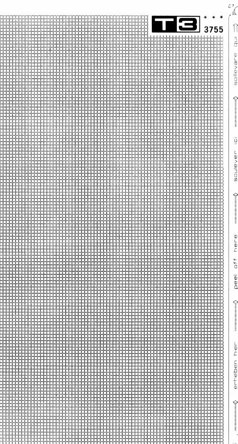 trasferibilir41 Trame Autoadesive, Pavimenti esterni, NERO. In fogli 25x35cm T3 Adexplan, pellicola di acetato trasparente spessore 38 microns autoadesiva. Su T3 si scrive, si trasferisce, si colorA.