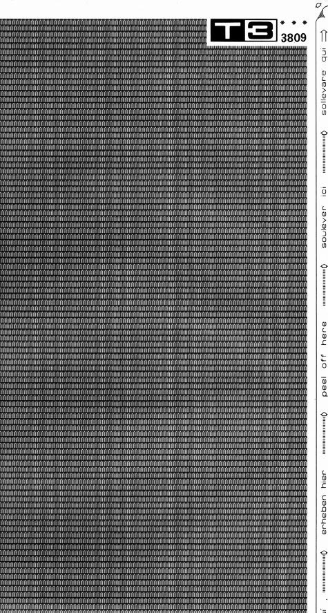 trasferibilir41 Trame Autoadesive, Tetti, NERO. In fogli 25x35cm T3 Adexplan, pellicola di acetato trasparente spessore 38 microns autoadesiva. Su T3 si scrive, si trasferisce, si colorA.