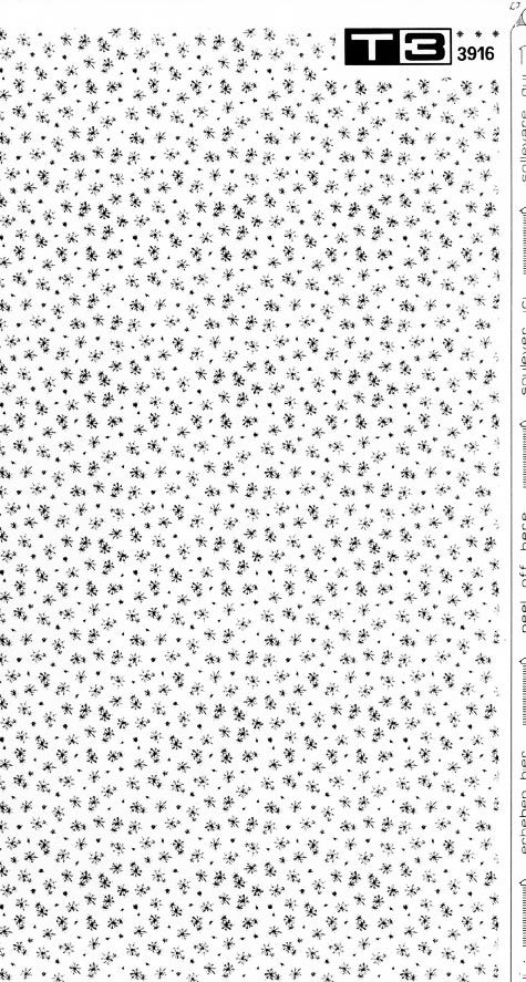 trasferibilir41 Trame Autoadesive, , NERO. In fogli 25x35cm T3 Adexplan, pellicola di acetato trasparente spessore 38 microns autoadesiva. Su T3 si scrive, si trasferisce, si colorA.