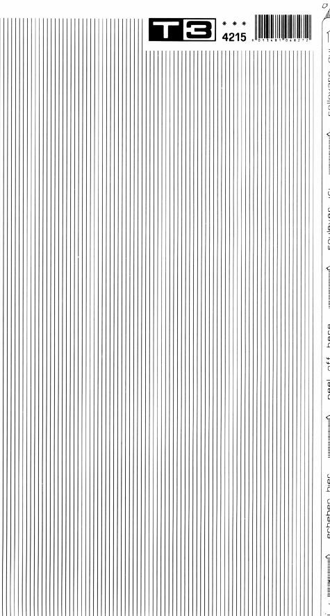 trasferibilir41 Trame Autoadesive,  5 lin. 10%, NERO. In fogli 25x35cm T3 Adexplan, pellicola di acetato trasparente spessore 38 microns autoadesiva. Su T3 si scrive, si trasferisce, si colorA.