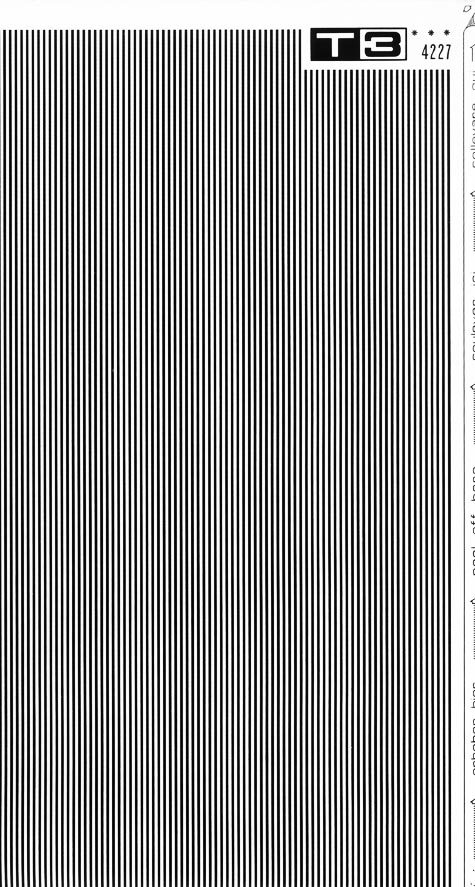 trasferibilir41 Trame Autoadesive,  5 lin. 40%, NERO. In fogli 25x35cm T3 Adexplan, pellicola di acetato trasparente spessore 38 microns autoadesiva. Su T3 si scrive, si trasferisce, si colorA.