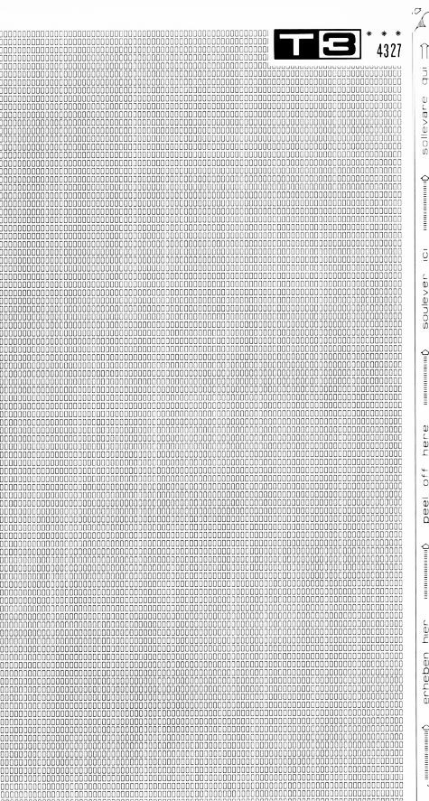 trasferibilir41 Trame Autoadesive, quadri, NERO. In fogli 25x35cm T3 Adexplan, pellicola di acetato trasparente spessore 38 microns autoadesiva. Su T3 si scrive, si trasferisce, si colorA.