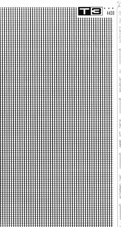 trasferibilir41 Trame Autoadesive, quadri, NERO. In fogli 25x35cm T3 Adexplan, pellicola di acetato trasparente spessore 38 microns autoadesiva. Su T3 si scrive, si trasferisce, si colorA.