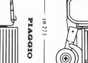 trasferibilir41 Motocarri Piaggio 1:50, NERO. Trasferelli-Trasferibili R41 in fogli 9x25cm. p. 344 .