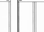 trasferibilir41 Porta, finestre 1:50, NERO. Trasferelli-Trasferibili R41 in fogli 9x25cm. p. 323 .