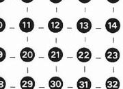 trasferibilir41 Numeri per richiami, NERO. Trasferelli-Trasferibili R41 in fogli 9x25cm. p. 244 .