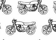 trasferibilir41 Cicli-motocicli 1:100, NERO. Trasferelli-Trasferibili R41 in fogli 9x25cm. p. 612 .