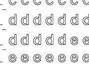 4,3mm, NERO. Trasferelli-Trasferibili R41 in fogli 9x25cm. Lettere Minuscole Forma RS p. 137 R41LNRS63n