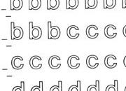 5,3mm, NERO. Trasferelli-Trasferibili R41 in fogli 9x25cm. Lettere Minuscole Forma RS p. 137 R41LNRS83n