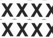 9,5mm, NERO. Trasferelli-Trasferibili R41 in fogli 9x25cm. Lettere Maiuscole Forma RQ p. 136 R41LNRQ122/Xn