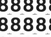 9,5mm, NERO. Trasferelli-Trasferibili R41 in fogli 9x25cm. Numeri Forma RQ p. 136 R41LNRQ1280/8n