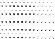 1,5mm, NERO. Trasferelli-Trasferibili R41 in fogli 9x25cm. Lettere Minuscole Forma RQ p. 136 R41LNRQ13/Un