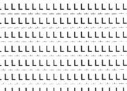 3,2mm, NERO. Trasferelli-Trasferibili R41 in fogli 9x25cm. Lettere Maiuscole Forma RQ R41LNRQ42/LN
