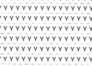 3,2mm, NERO. Trasferelli-Trasferibili R41 in fogli 9x25cm. Lettere Maiuscole Forma RQ R41LNRQ42/YN