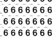 4,3mm, NERO. Trasferelli-Trasferibili R41 in fogli 9x25cm. Numeri Forma RQ p. 136 R41LNRQ680/6n