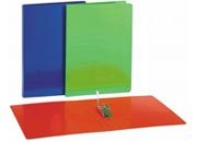 gbc Cartellina con macchinetta a pressione Lilliput, ROSSO Formato 33x25 cm, capienza 100 fogli a4, marca resisto, colore rosso.