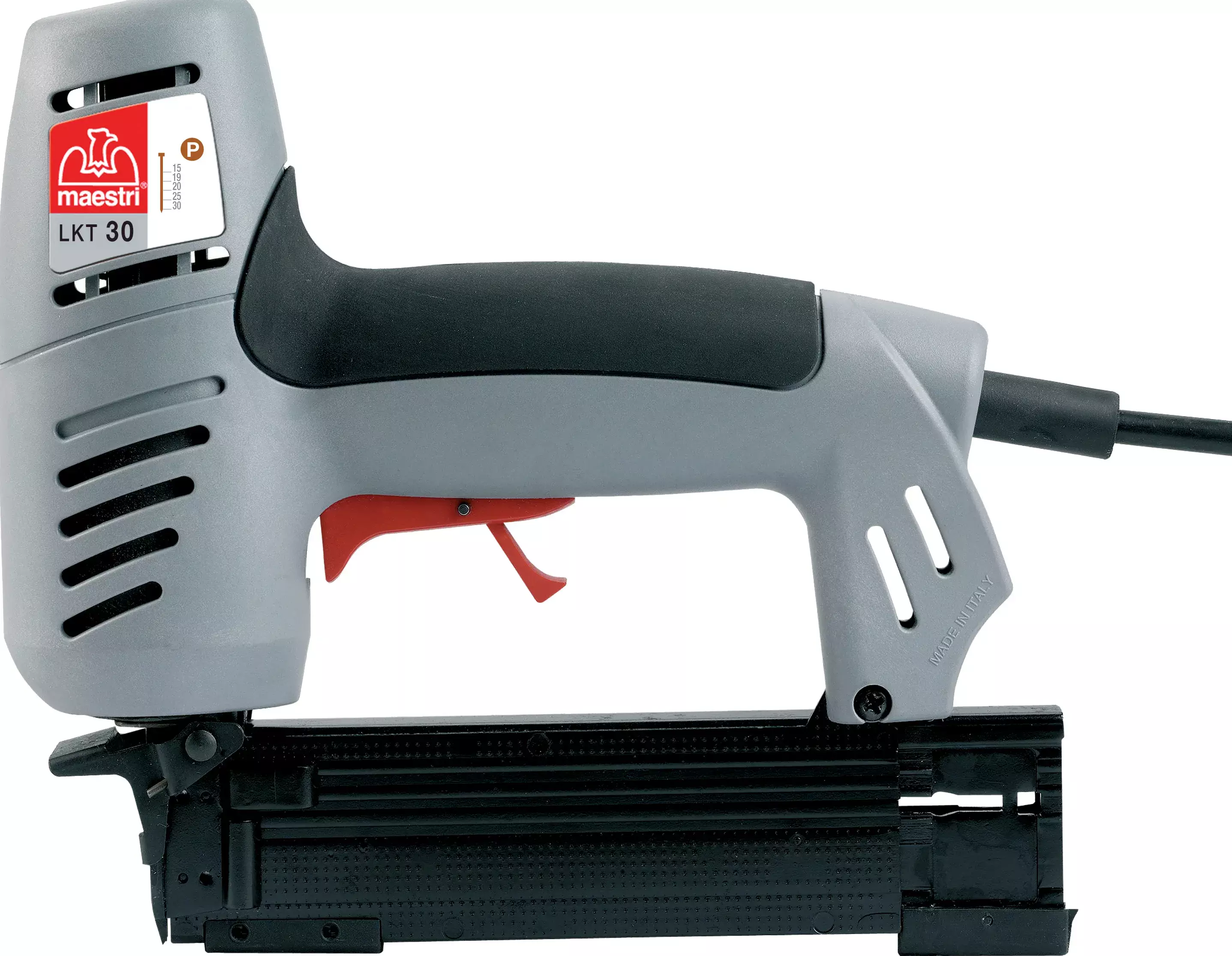 gbc Chiodatrice elettrica, utilizza chiodini con testa AP da 15 a 30mm ROM0145110.