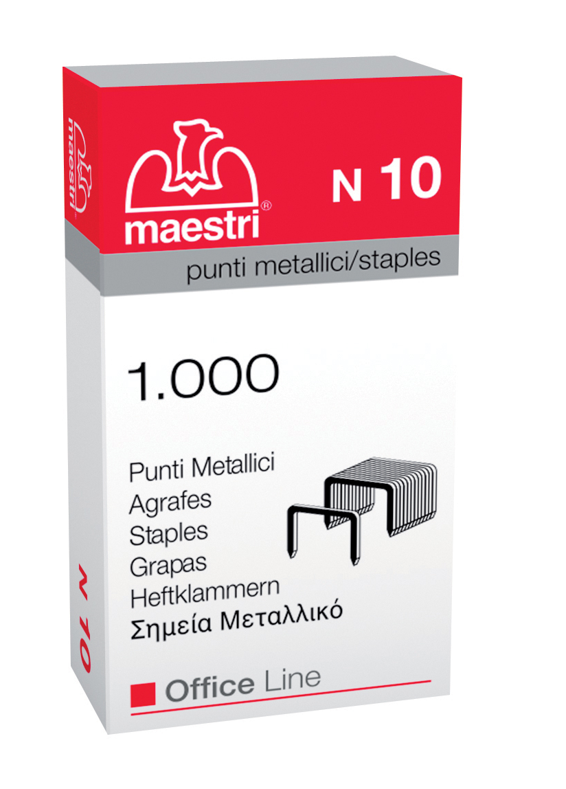 Punti metallici in scatola 1.000/10.000 ROM1002101 - immagine aggiuntiva