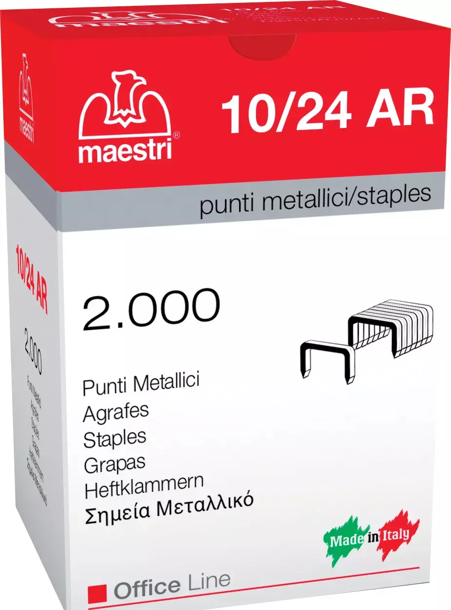 gbc Punti scatola 10/24 - acciaio/steel ROM1005113