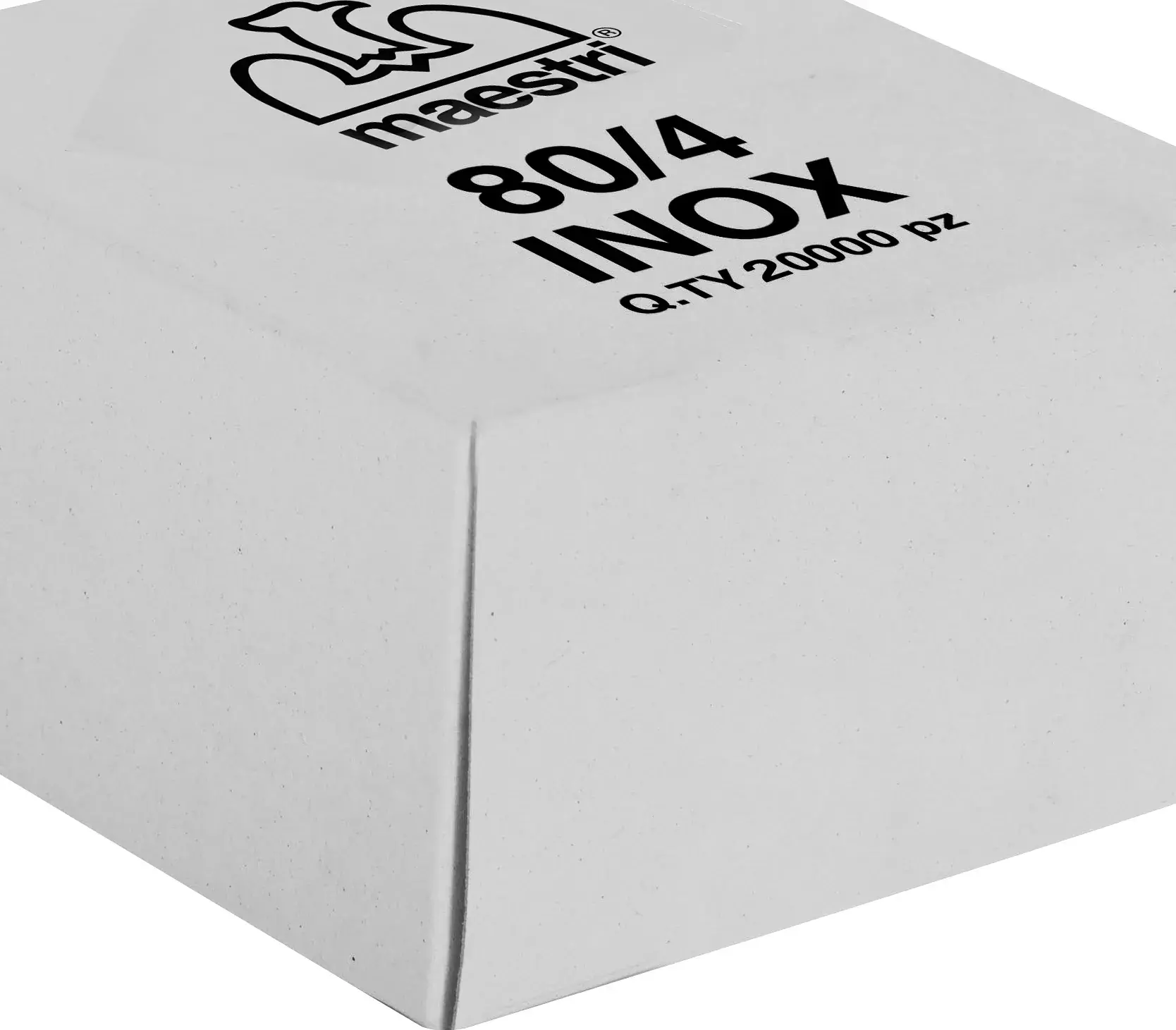 gbc Punti scatola 20.000  80/4 inox.