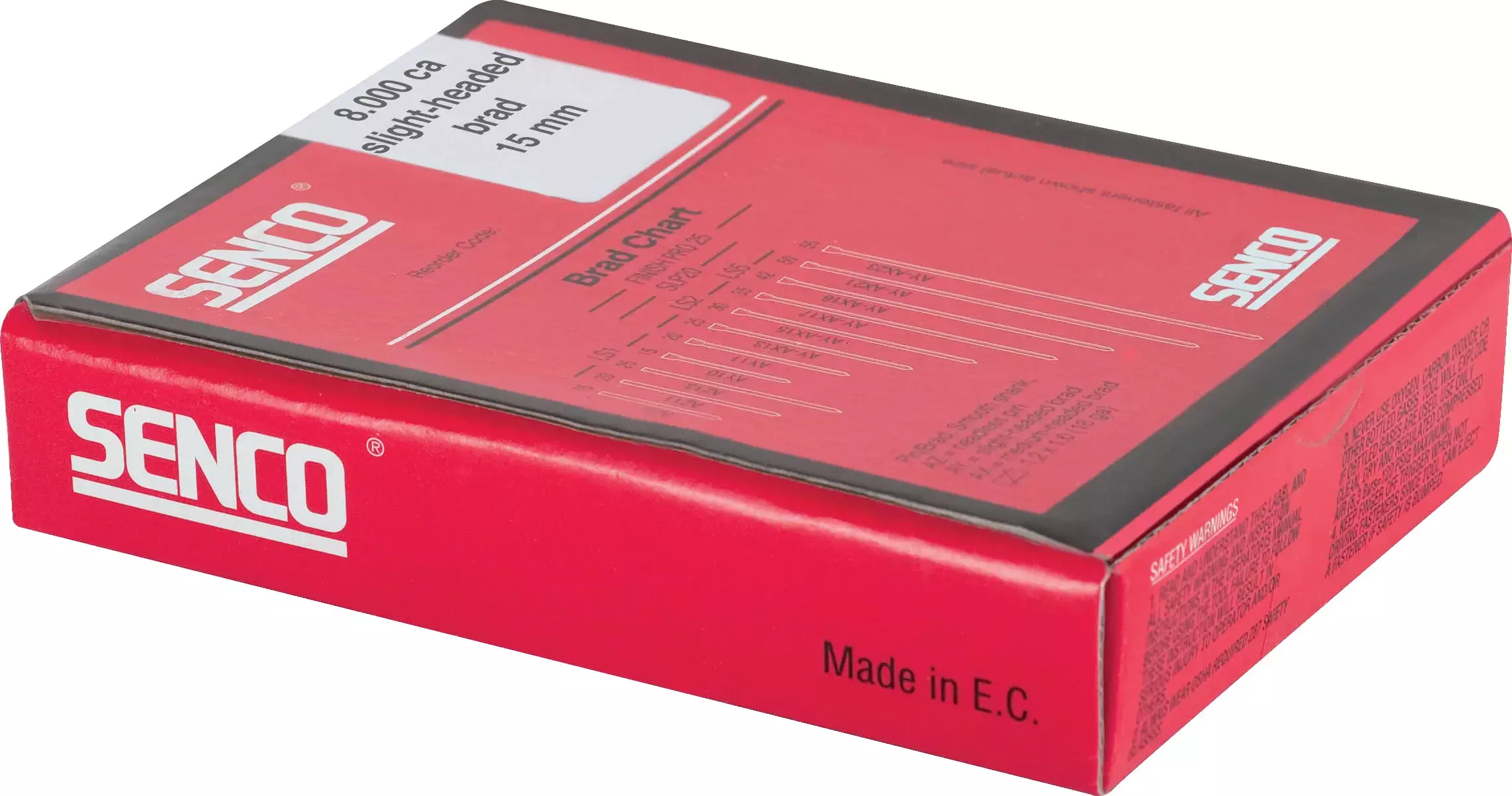 gbc Chiodini con Testa piccola 1,65�mm / 18 Gauge - 1x1,25�mm 5.000 AY-LS2 15�mm GALVA.